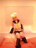 [Cosplay]Vocaloid-热Kagamine Rin裸体(9)